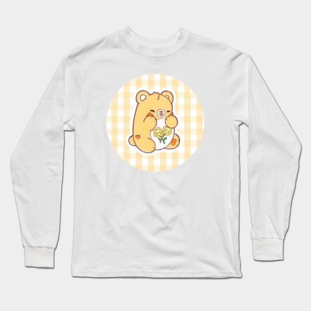 Friend Bear Long Sleeve T-Shirt by VinylPatch